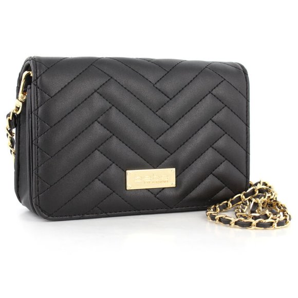 BEBE los Angeles SOPHIA crossbody bag WBE01-123 black - Picture 3 of 4